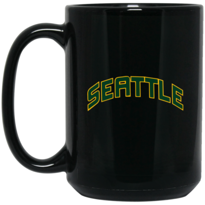 Seattle Ballers 15oz Black Mug