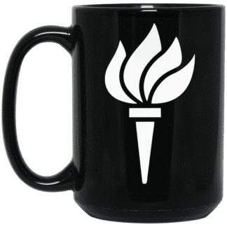 NYU New York University 15oz Black Mug