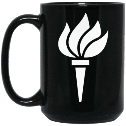 NYU New York University 15oz Black Mug