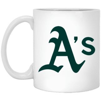 Oakland Athletics 11oz White Mug