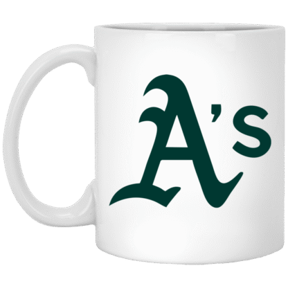 Oakland Athletics 11oz White Mug