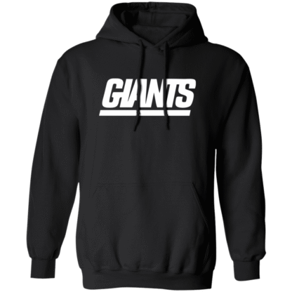 New York Giants White Wordmark Pullover Hoodie