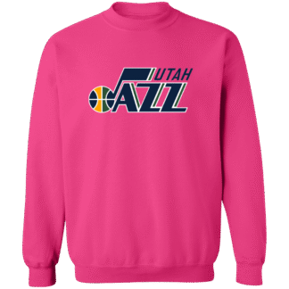Utah Jazz Logo Crewneck Sweatshirt