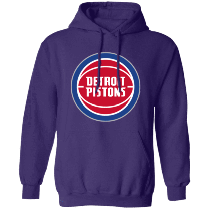 Detroit Pistons Logo Pullover Hoodie - Image 2