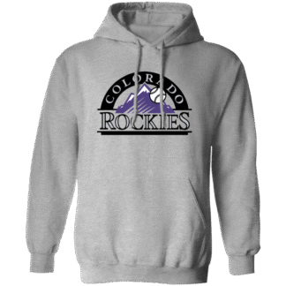 Colorado Rockies Logo Pullover Hoodie