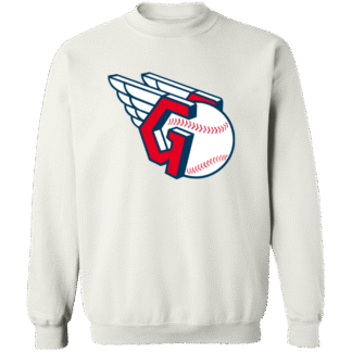 Cleveland Guardians Logo Crewneck Sweatshirt