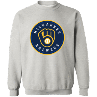 Milwaukee Brewers New Logo Crewneck Sweatshirt