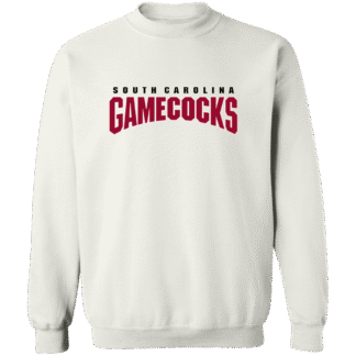 South Carolina Gamecocks Wordmark Logo Crewneck Sweatshirt