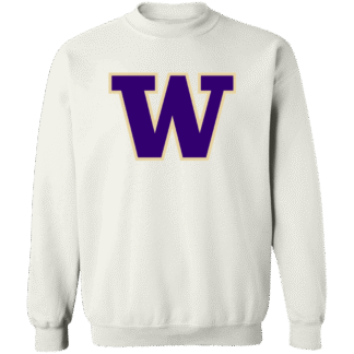 Washington Huskies Logo Crewneck Sweatshirt