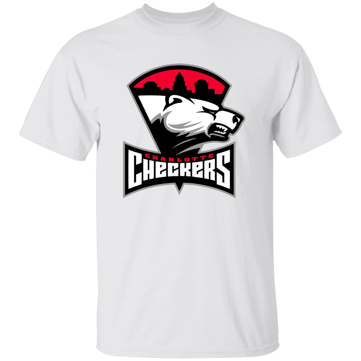Charlotte Checkers Logo T-Shirt