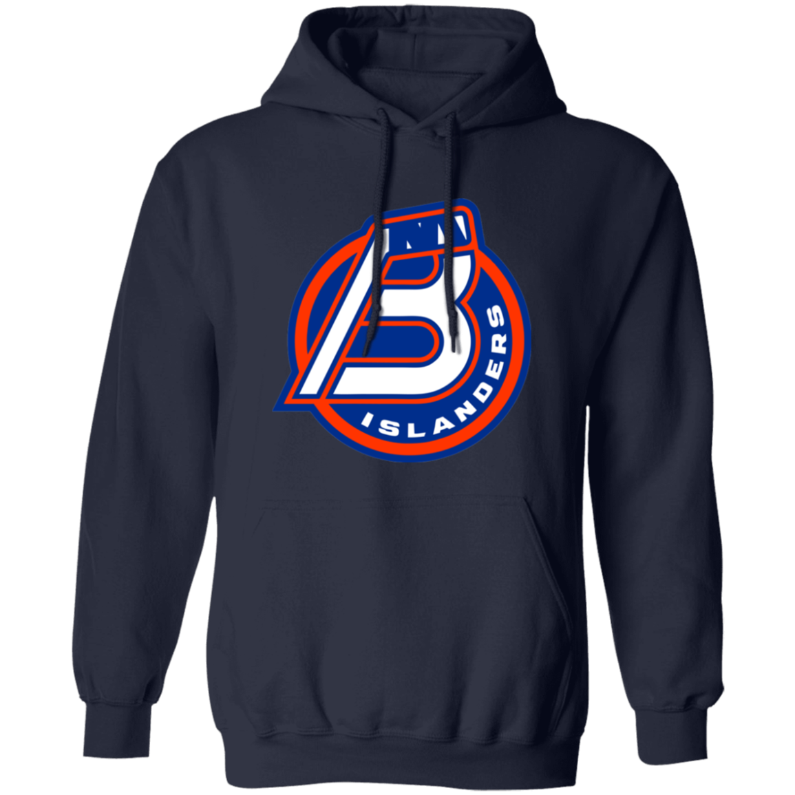 Bridgeport Islanders Logo Pullover Hoodie - Image 4