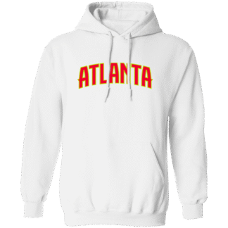Atlanta Hawks Wordmark Logo Pullover Hoodie