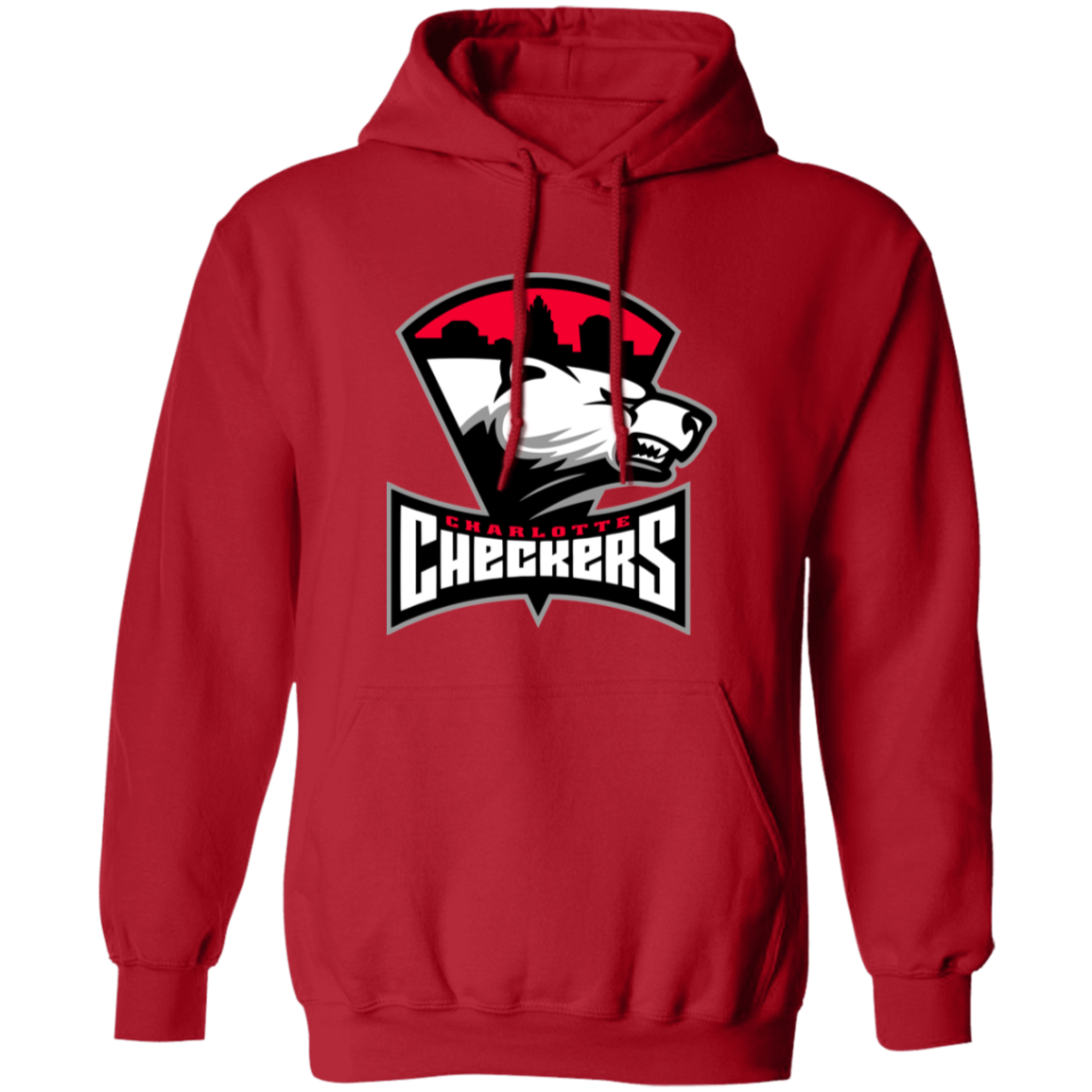 Charlotte Checkers Logo Pullover Hoodie - Image 4