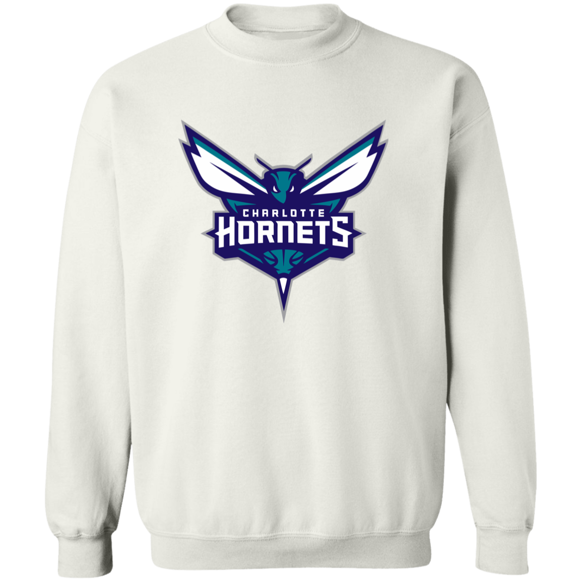 Charlotte Hornets Logo Crewneck Sweatshirt