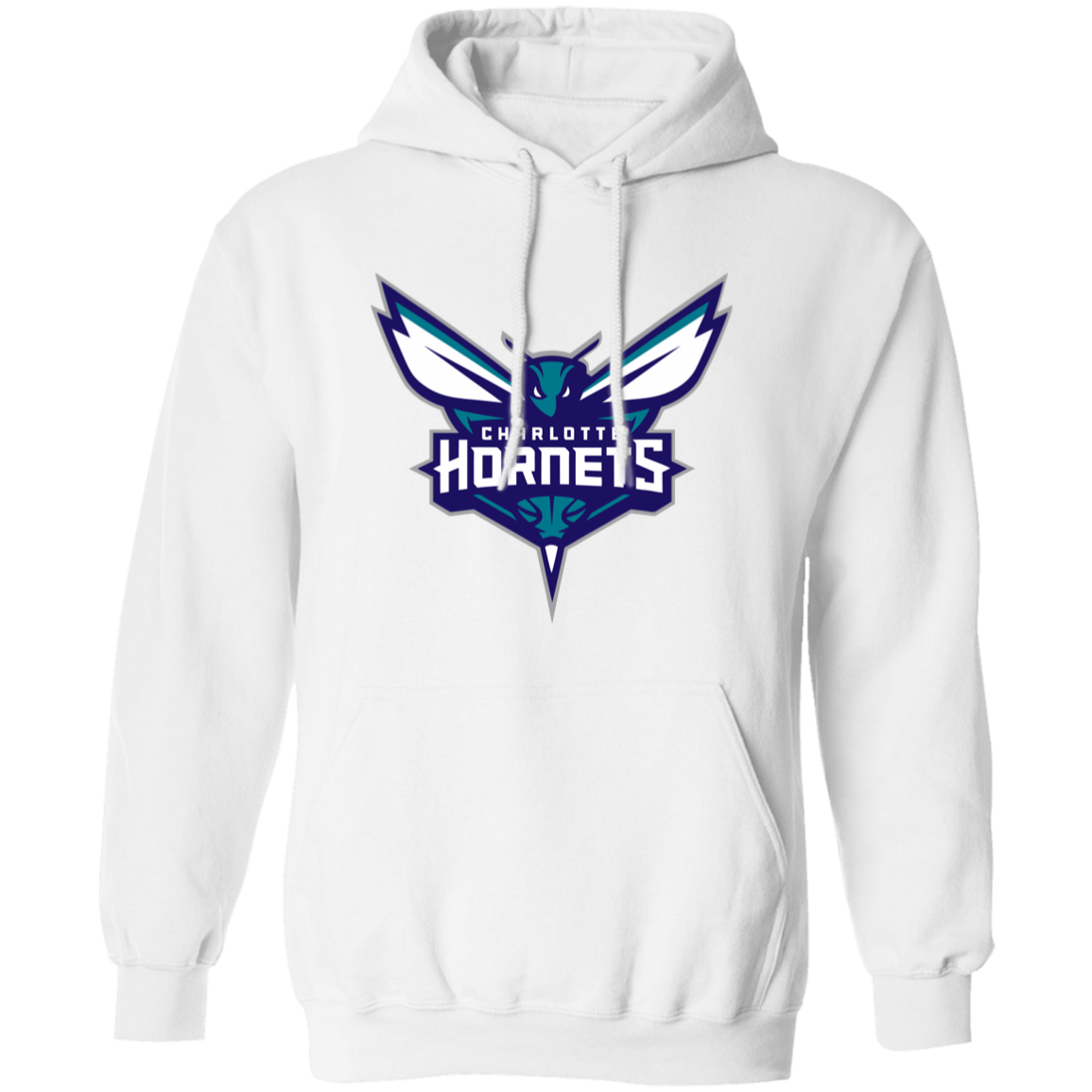 Charlotte Hornets Logo Pullover Hoodie