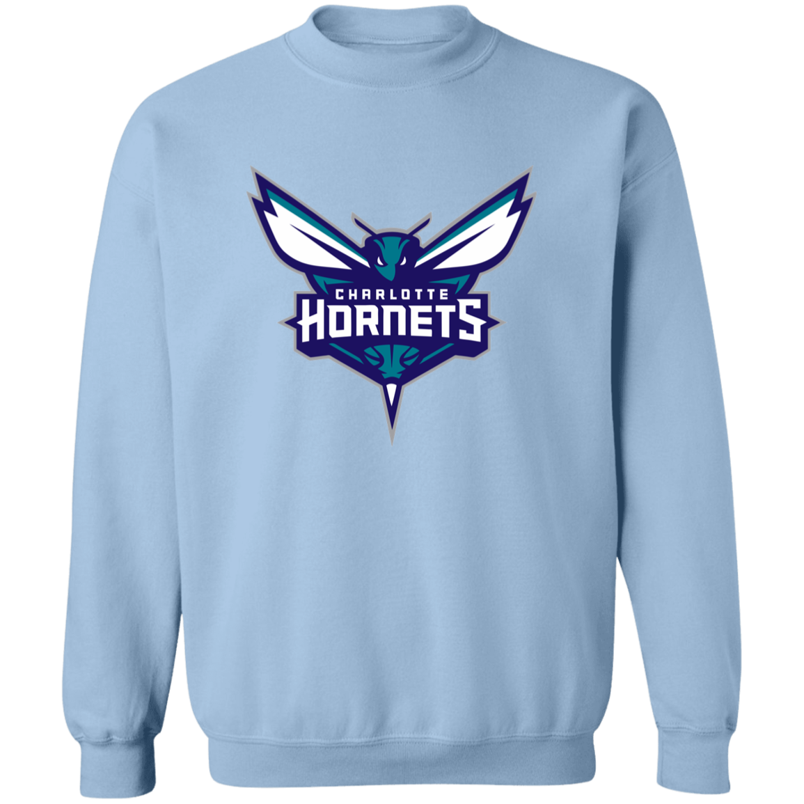Charlotte Hornets Logo Crewneck Sweatshirt - Image 3