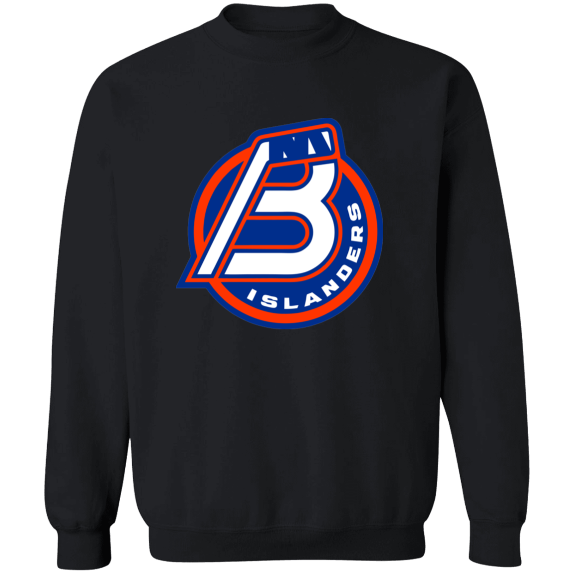 Bridgeport Islanders Logo Crewneck Sweatshirt - Image 2