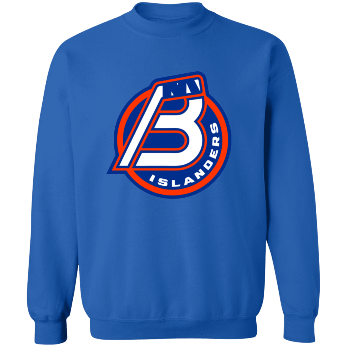 Bridgeport Islanders Logo Crewneck Sweatshirt - Image 3