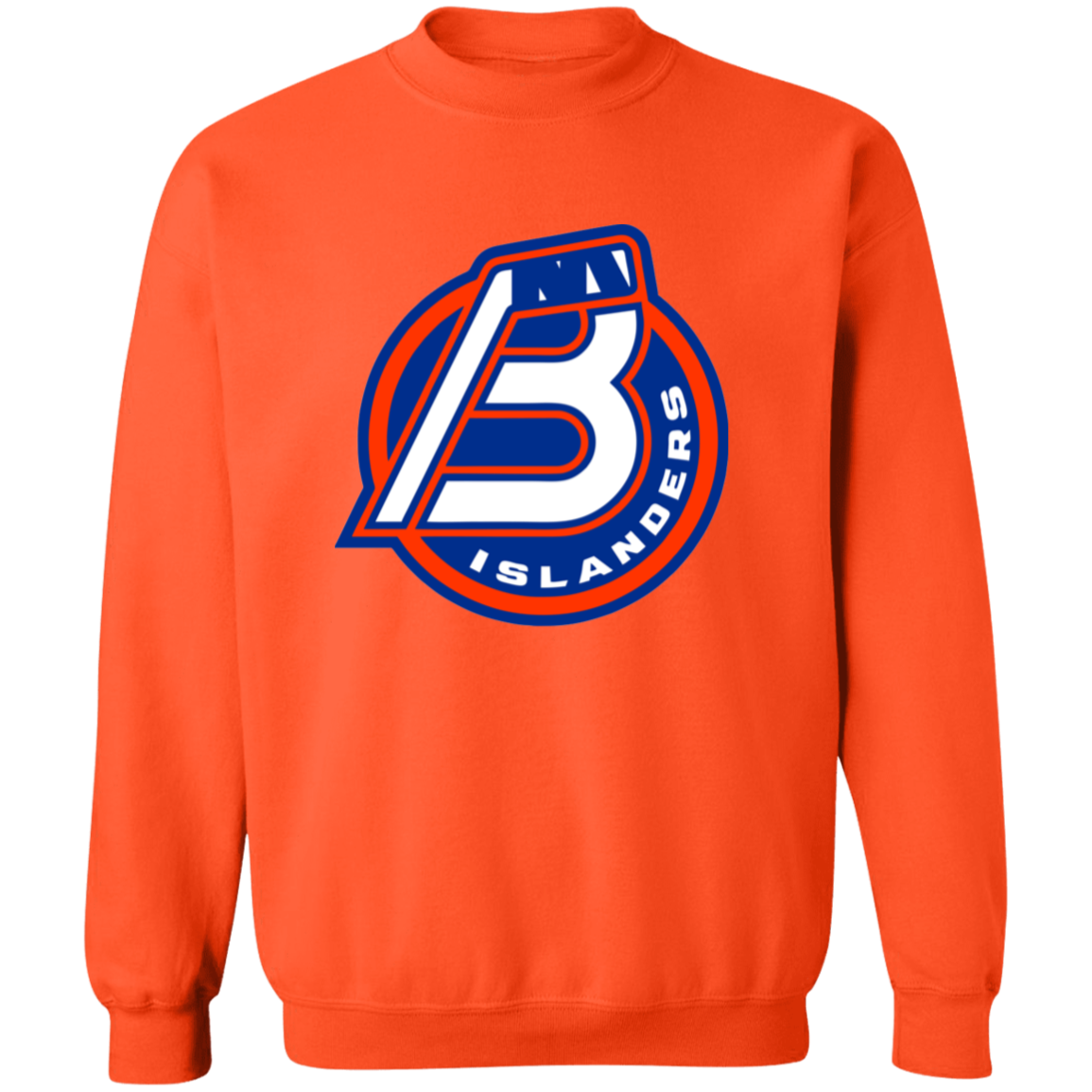 Bridgeport Islanders Logo Crewneck Sweatshirt - Image 4