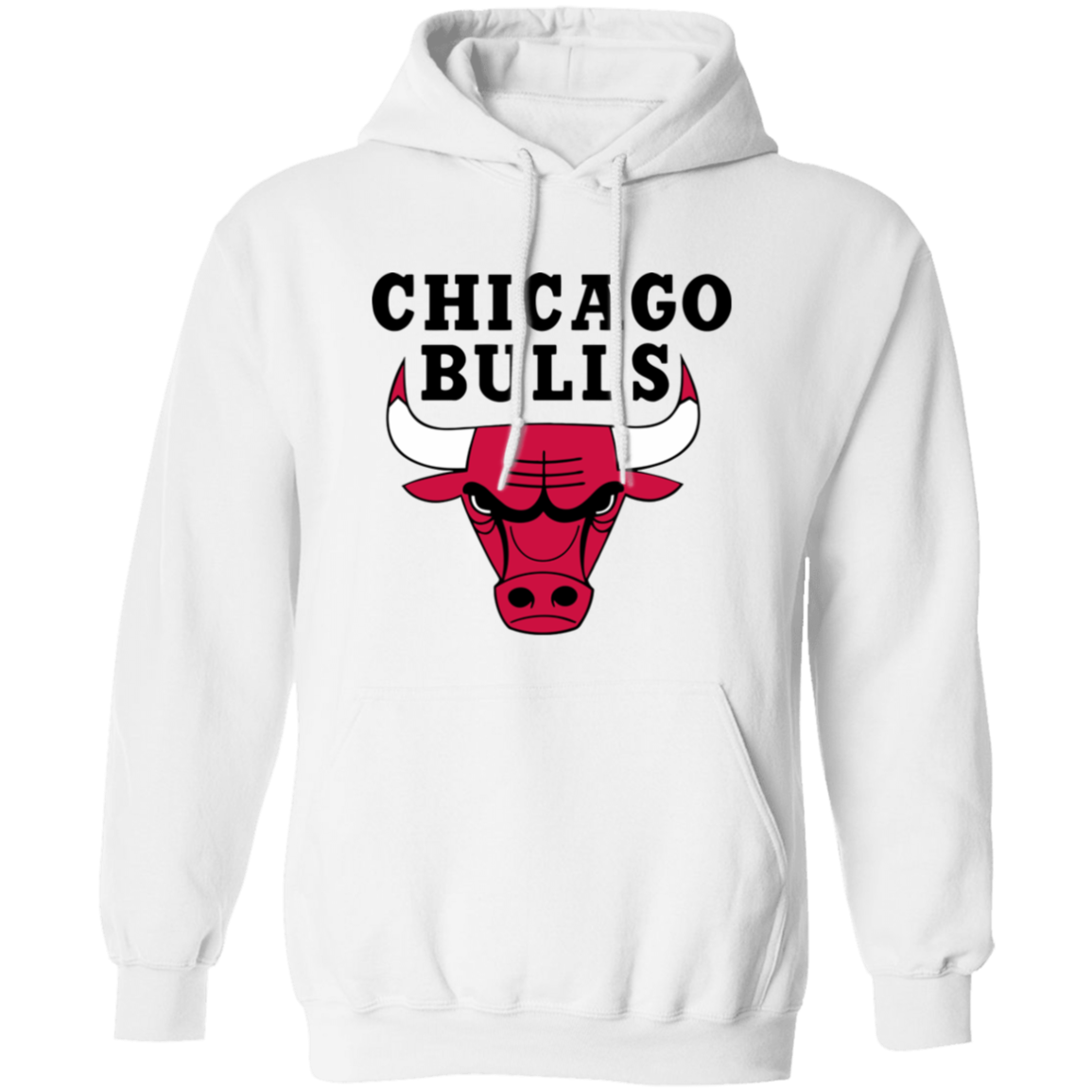 Chicago Bulls Logo Pullover Hoodie
