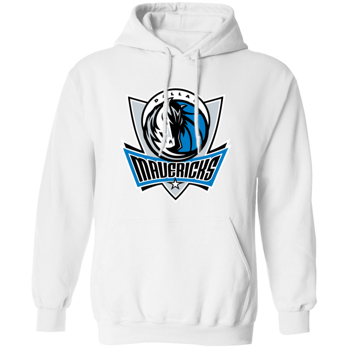 Dallas Mavericks Logo Pullover Hoodie
