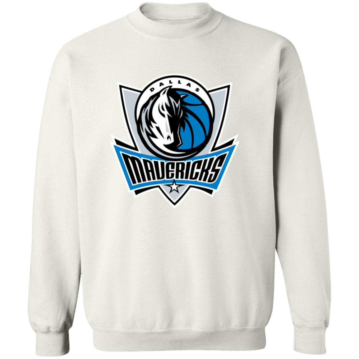 Dallas Mavericks Logo Crewneck Sweatshirt