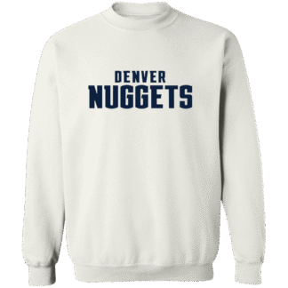 Denver Nuggets Wordmark Logo Crewneck Sweatshirt