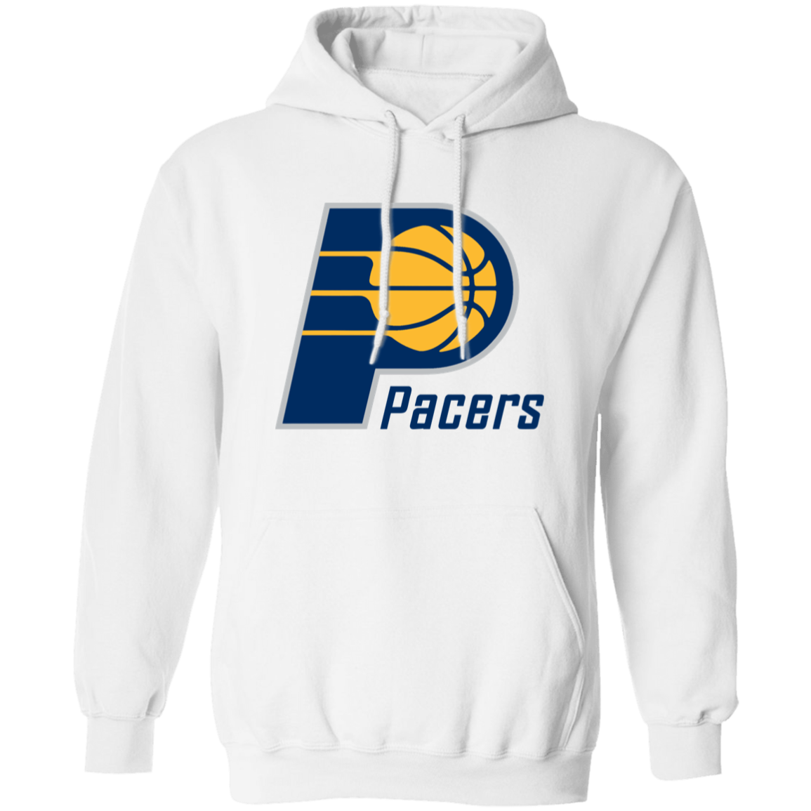 Indiana Pacers Logo Pullover Hoodie