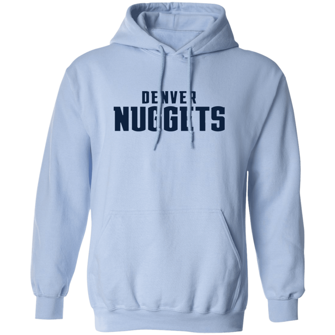 Denver Nuggets Wordmark Logo Pullover Hoodie - Image 3