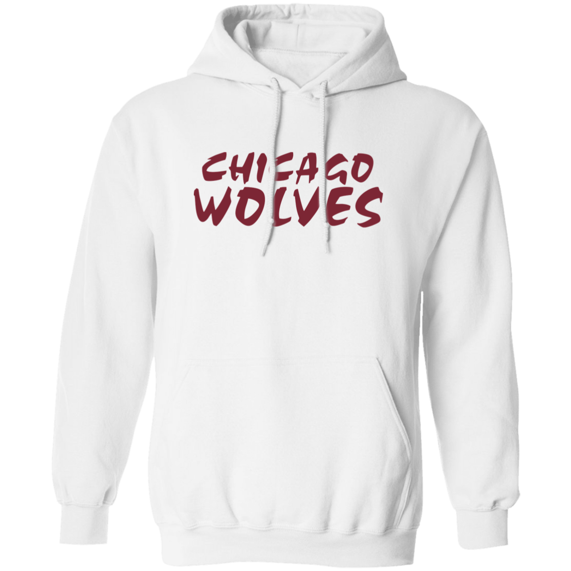 Chicago Wolves Pullover Hoodie - Image 2