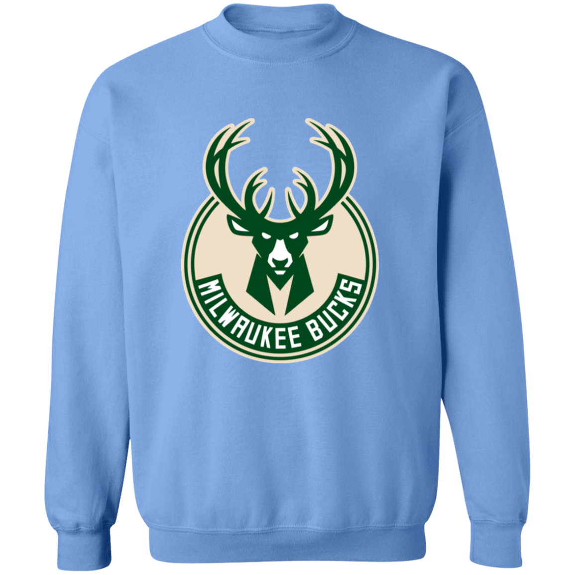 Milwaukee Bucks Logo Crewneck Sweatshirt - Image 3
