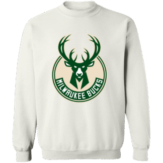 Milwaukee Bucks Logo Crewneck Sweatshirt