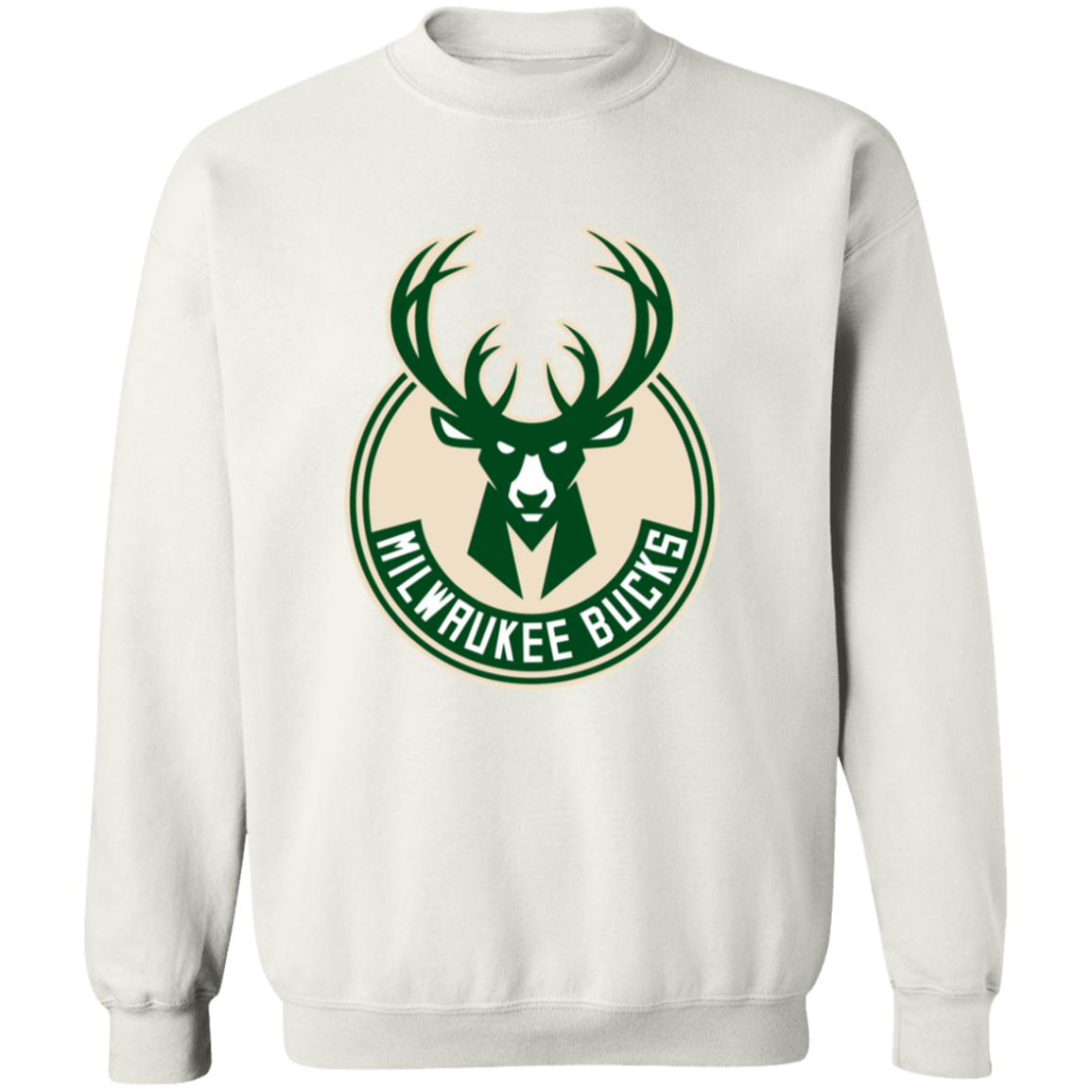 Milwaukee Bucks Logo Crewneck Sweatshirt
