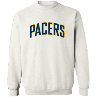 Indiana Pacers Wordmark Logo Crewneck Sweatshirt