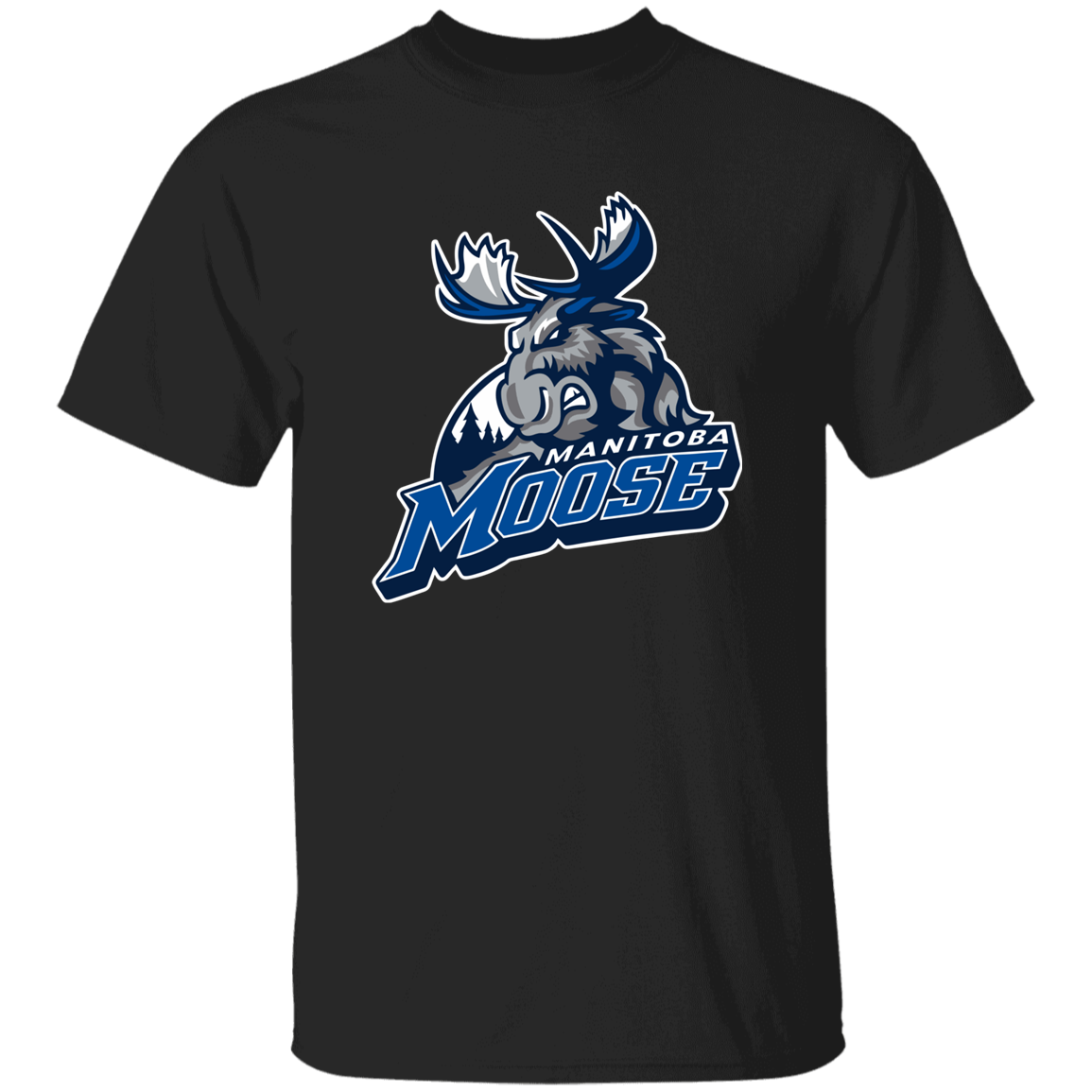 Manitoba Moose Logo T-Shirt - Image 3