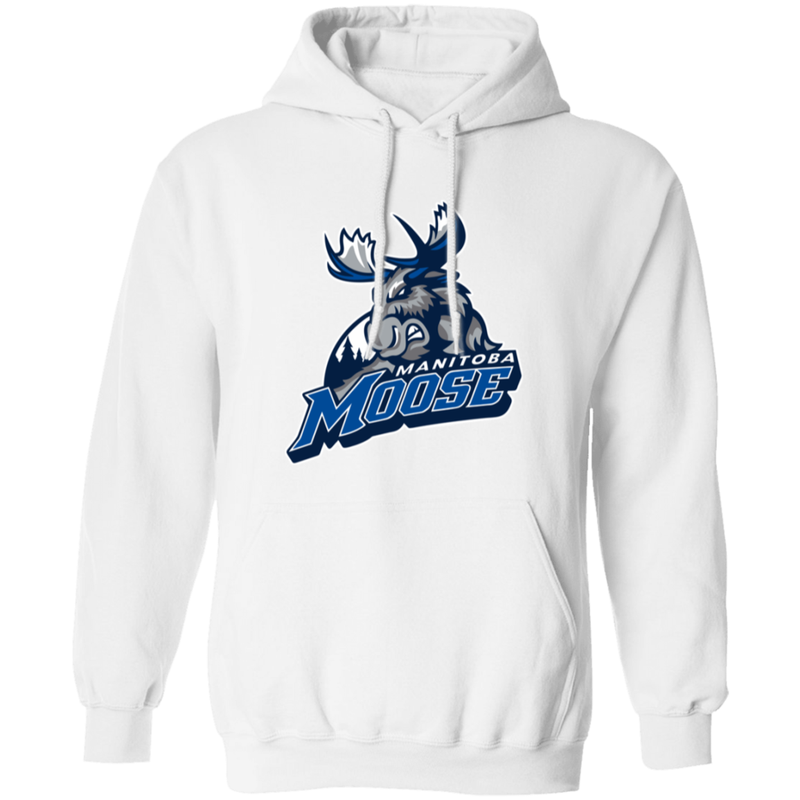 Manitoba Moose Logo Pullover Hoodie