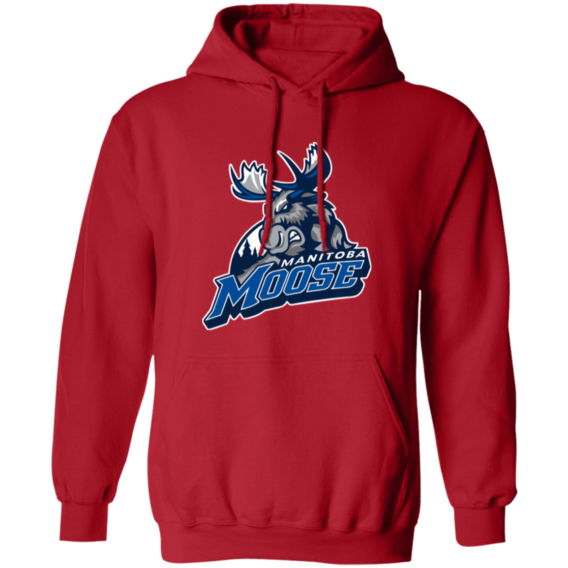 Manitoba Moose Logo Pullover Hoodie - Image 4