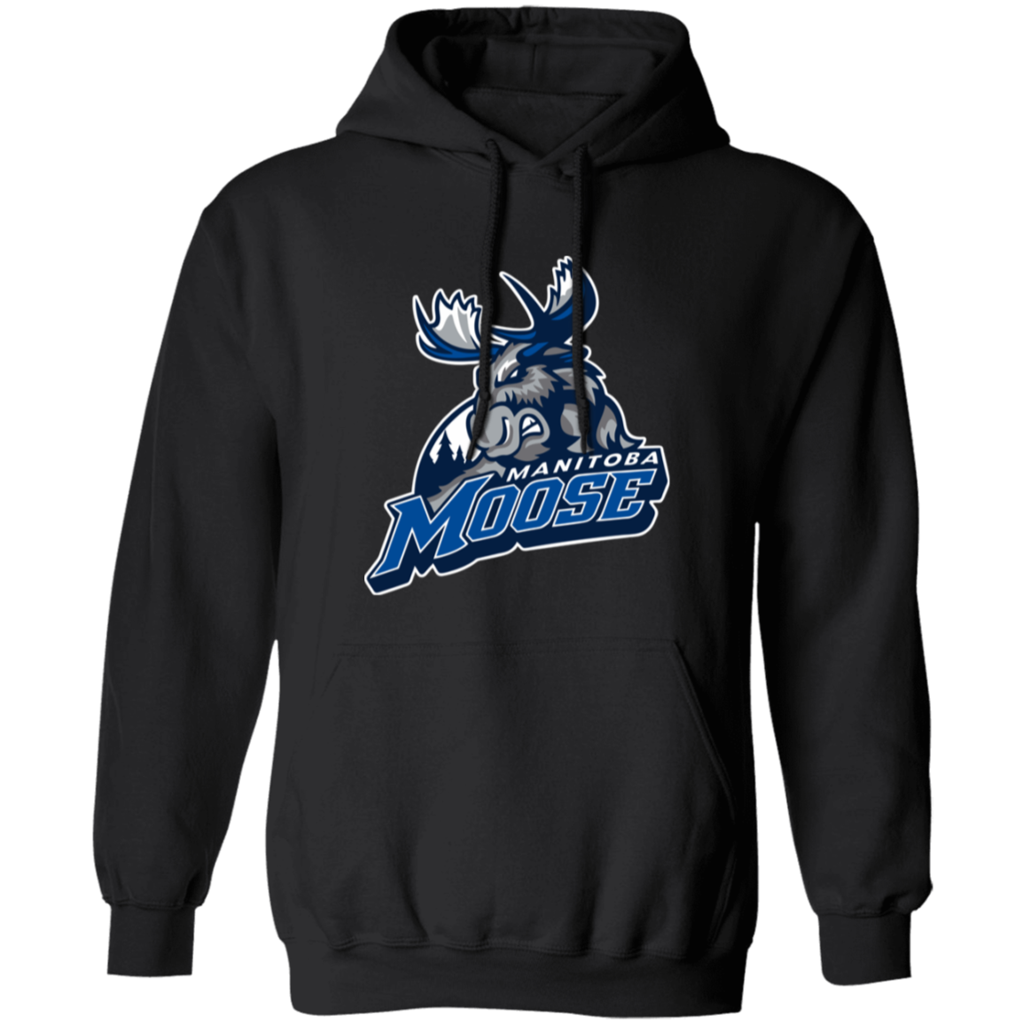Manitoba Moose Logo Pullover Hoodie - Image 2