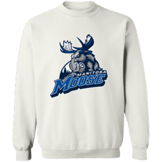 Manitoba Moose Logo Crewneck Sweatshirt