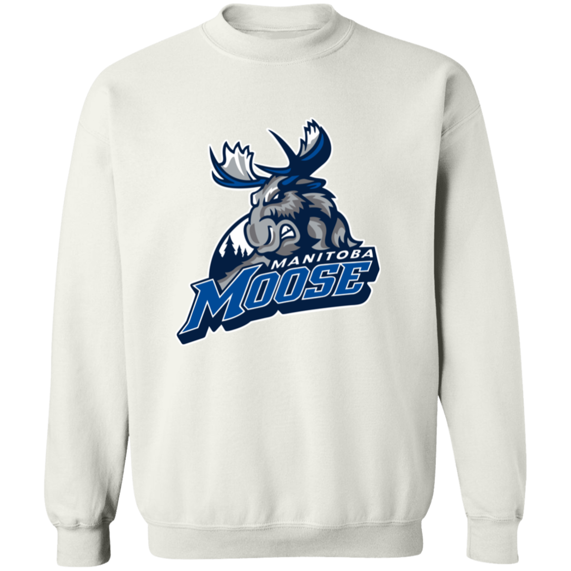 Manitoba Moose Logo Crewneck Sweatshirt