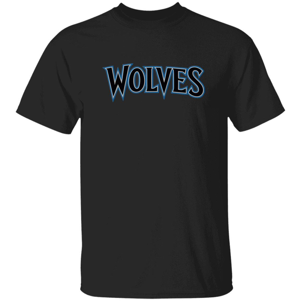 Minnesota Timberwolves Wordmark Logo T-Shirt - Image 2