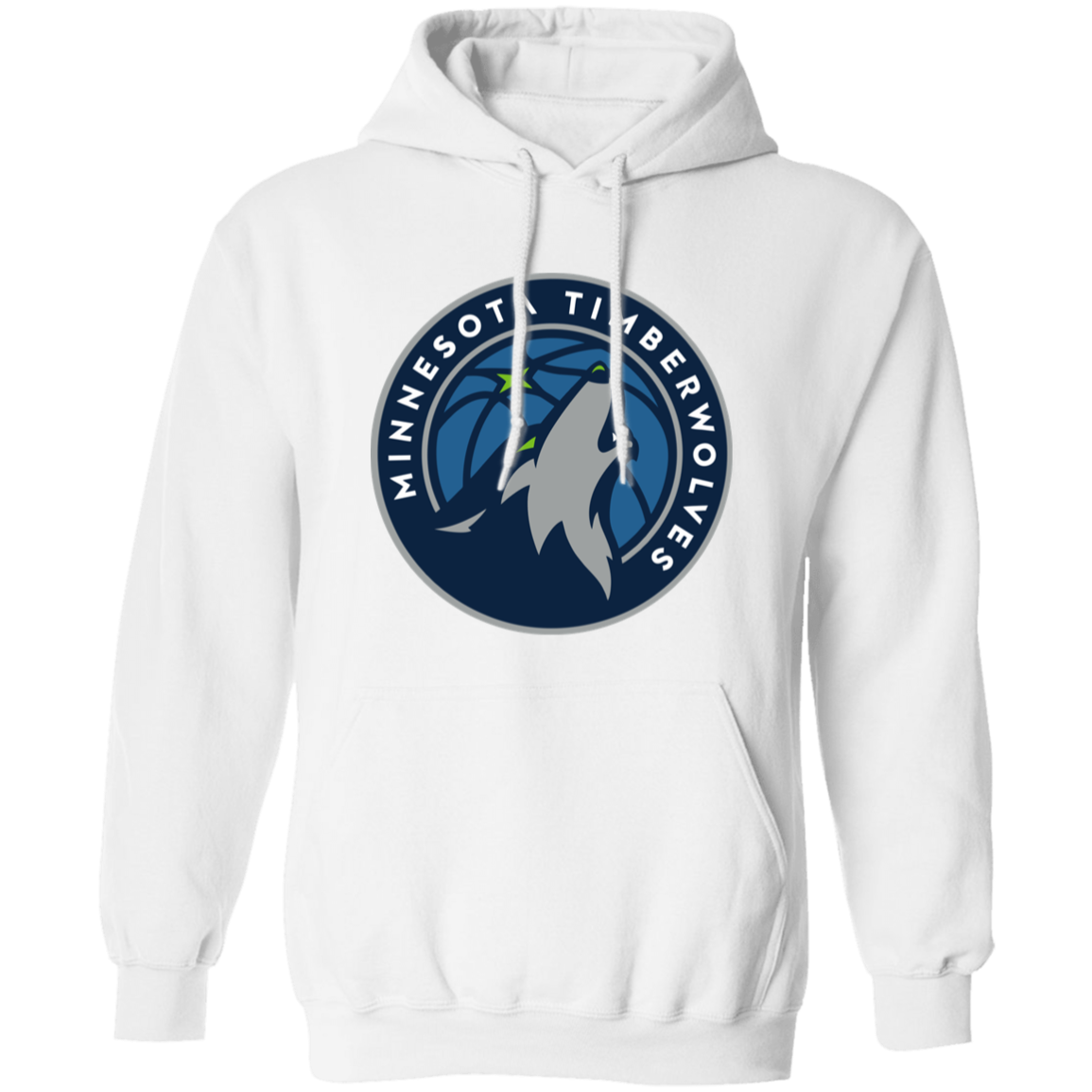 Minnesota Timberwolves Logo Pullover Hoodie