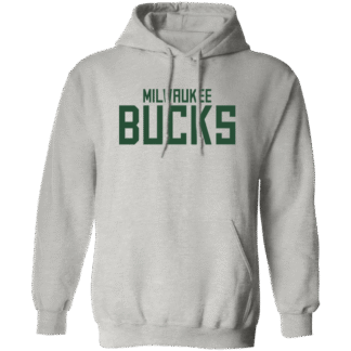 Milwaukee Bucks Wordmark Logo Pullover Hoodie