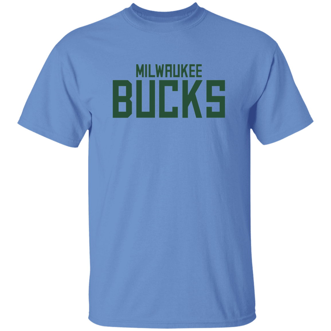 Milwaukee Bucks Wordmark Logo T-Shirt - Image 3
