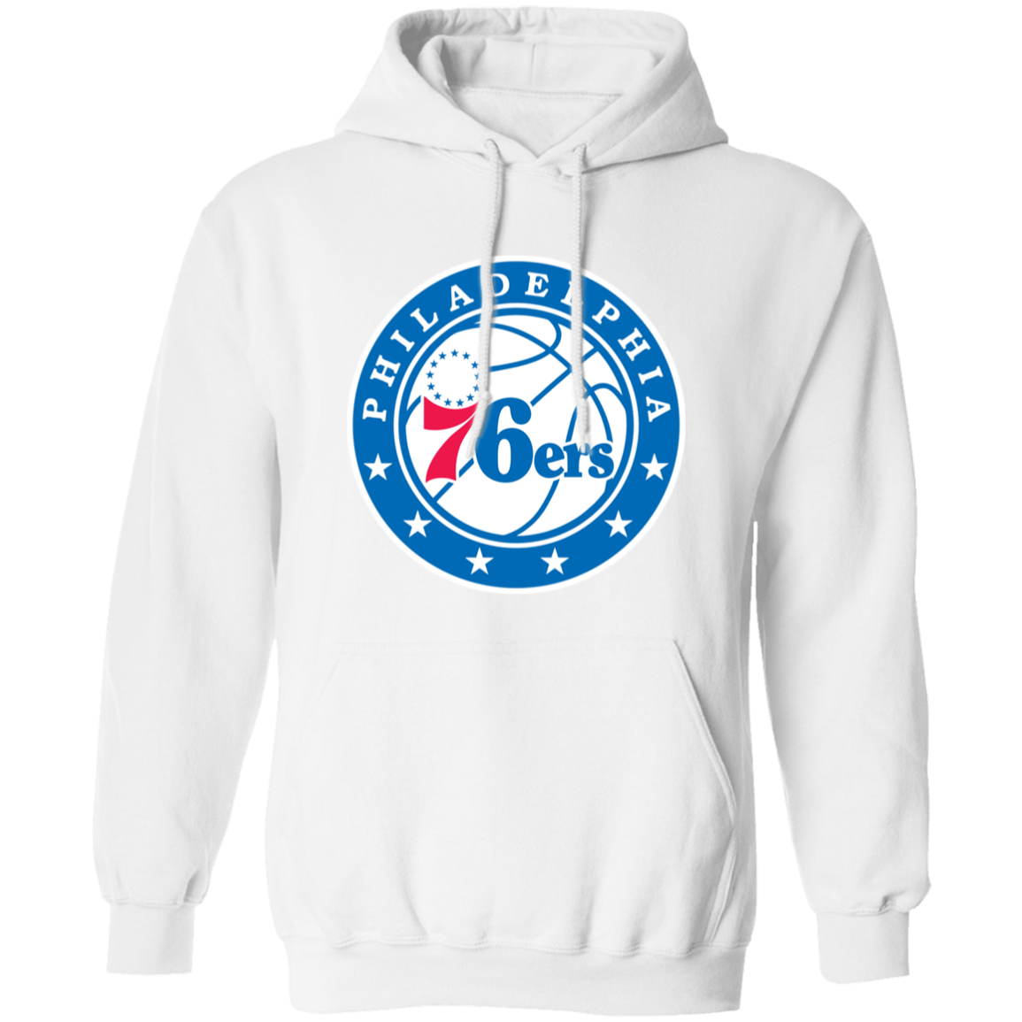 Philadelphia 76ers Sixers Logo Pullover Hoodie