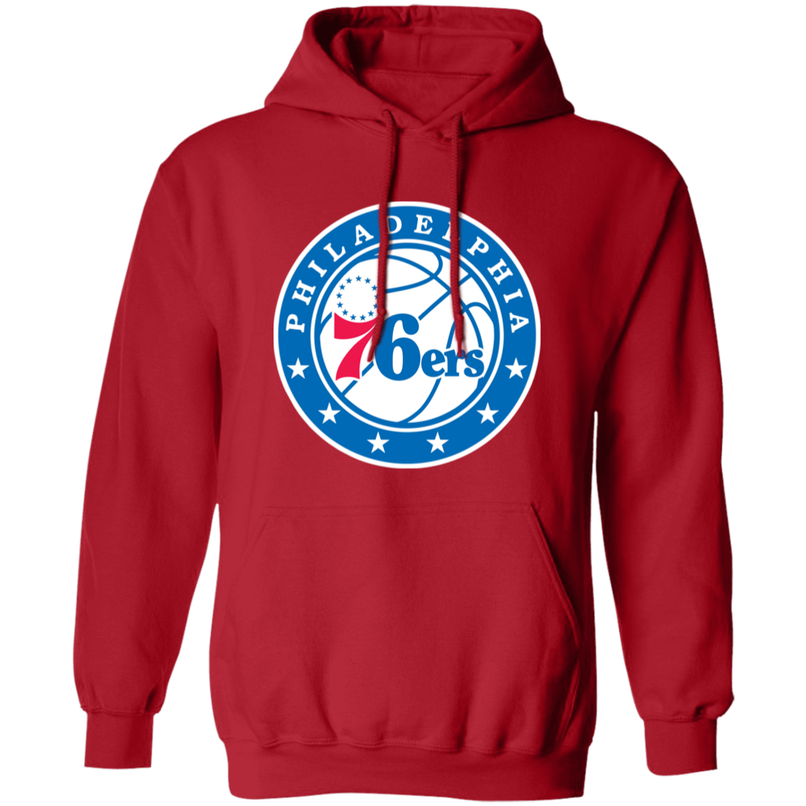 Philadelphia 76ers Sixers Logo Pullover Hoodie - Image 4