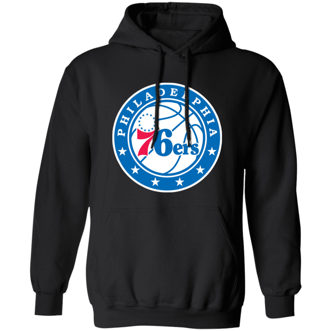 Philadelphia 76ers Sixers Logo Pullover Hoodie - Image 2