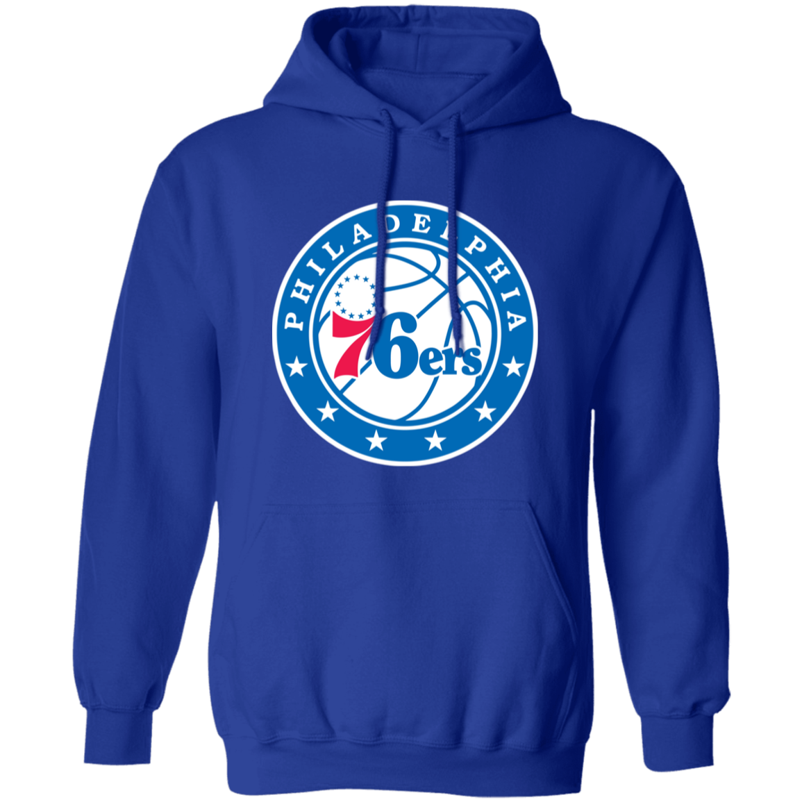 Philadelphia 76ers Sixers Logo Pullover Hoodie - Image 5