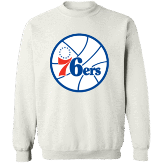 Philadelphia 76ers Sixers Old Logo Crewneck Sweatshirt