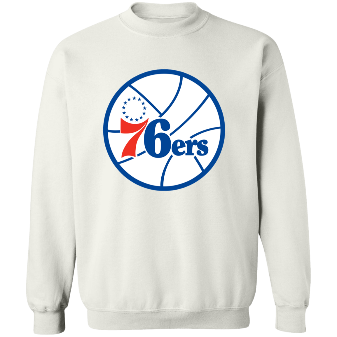 Philadelphia 76ers Sixers Old Logo Crewneck Sweatshirt